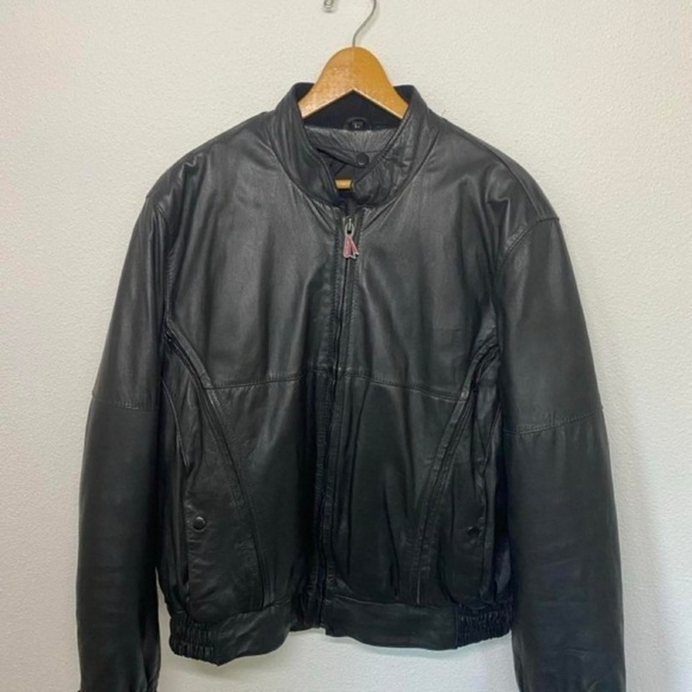 FirstGear by Hein Gericke Learher Motorcycle Jacket Size L - Picture 3 of 8